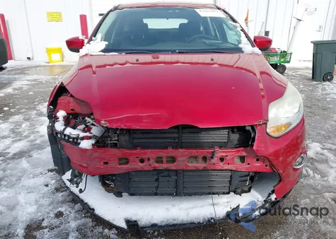 2012 Ford Focus Se from USA, damaged, VIN 1FAHP3K27CL255218